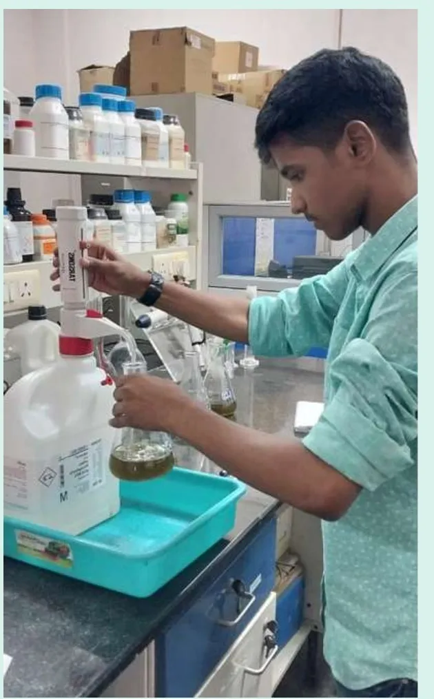 Laboratory chemistry training